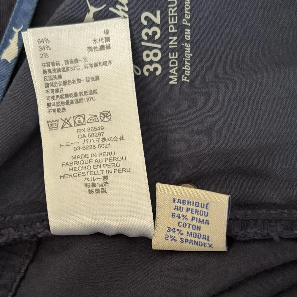 Tommy Bahama Boracay 5-Pocket Pants, Color Maritime Size 38/32